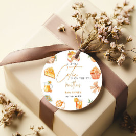 Etiquetas Para Lembrancinhas Chá de fraldas de Verão de Cutie de Laranja Citanj