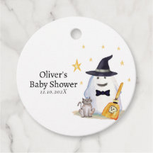 Chá de fraldas do Rapaz Fantasma da Bruxa Bonita