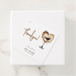 Etiquetas Para Lembrancinhas Chá de fraldas Espresso Martini Tini One