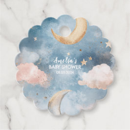 Etiquetas Para Lembrancinhas Chá de fraldas Grelha pequena estrela Grelha