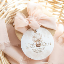 Chá de fraldas Neutro do Balão do Urso de Teddy