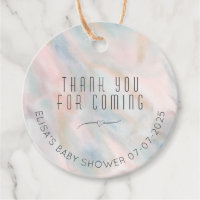 Chá de fraldas PERSONALIZADO de Abstrato de Pastel