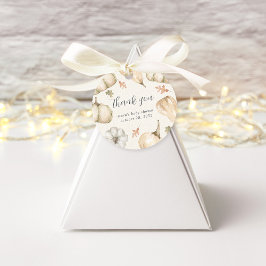 Etiquetas Para Lembrancinhas Chá de fraldas Rústico Pumpkins