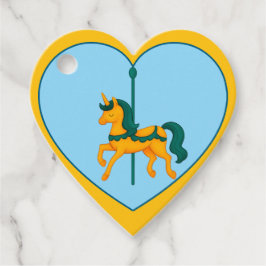 Etiquetas Para Lembrancinhas Chá de fraldas Whimsical Unicorn