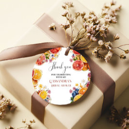 Etiquetas Para Lembrancinhas Chá de Noiva Cítrico Squeeze Principal 