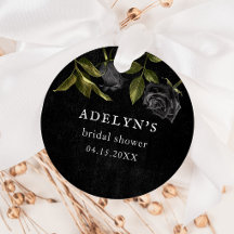 Chá de Noiva de Halloween Gótico