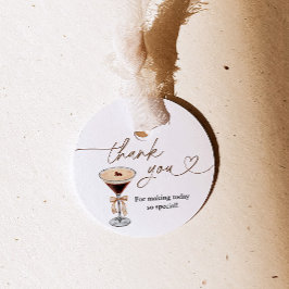 Etiquetas Para Lembrancinhas Chá de Noiva Espresso Martini Amor Está Cozinhando