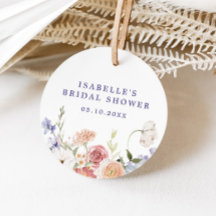 Chá de Noiva Floral Pastel Primavera Lavanda