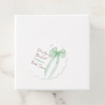 Chá de Noiva Laço Verde Ela Está Se Casando