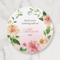 Chá de Noiva Romântico Floral de Verão Blush