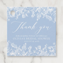 Etiquetas Para Lembrancinhas Chá de Noiva Vitoriano Azul Algo Elegante