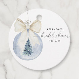 Etiquetas Para Lembrancinhas Chá de panela de inverno elegante