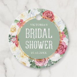 Etiquetas Para Lembrancinhas Chá de panela Floral Floral na moda