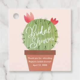 Etiquetas Para Lembrancinhas Chá de panela Moderno Cactus Obrigado