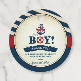 Etiquetas Para Lembrancinhas Chá Náutico Vintage Baby Boy Obrigado Ahoy