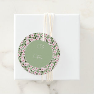 Etiquetas Para Lembrancinhas Cherry Blossoms Floral