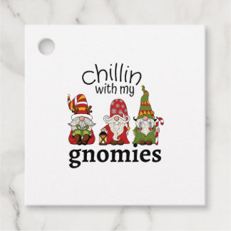Etiquetas Para Lembrancinhas Chillin Com Os Meus Gnomos De Natal C