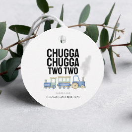 Etiquetas Para Lembrancinhas Chugga Chugga Dois | Aniversário | Marca de Favor
