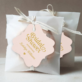 Etiquetas Para Lembrancinhas Chuva de Amor Dourado Coração Casamento Chá de Noi