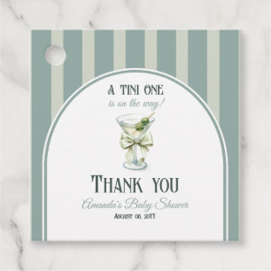 Etiquetas Para Lembrancinhas Chuva de Amor Minimalista Retro Tini One Baby Show