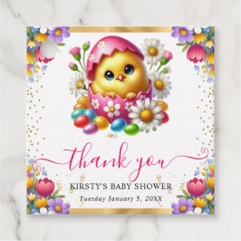 Etiquetas Para Lembrancinhas Chuva de Cores Festa do Bebê Flores da Primavera F