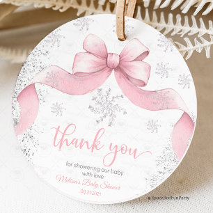 Etiquetas Para Lembrancinhas Chuva de flocos de neve baby shower