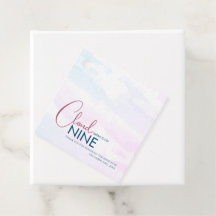 Chuveiro de Noiva Nove Nuvem Estilosa Azul Obrigad