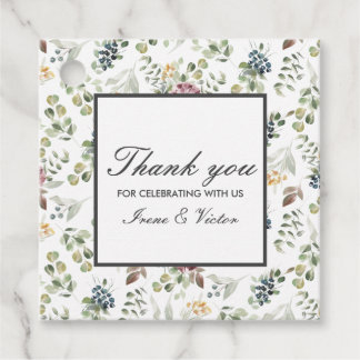 Etiquetas Para Lembrancinhas Cinza Anemone obrigado de flor você casamento