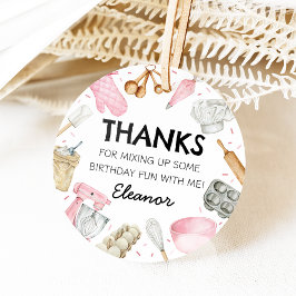 Etiquetas Para Lembrancinhas Círculo de Aniversário da Menina Decoradora do Cup