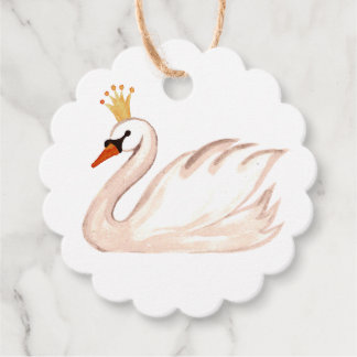 Etiquetas Para Lembrancinhas Cisne real