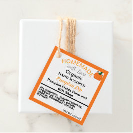 Etiquetas Para Lembrancinhas Código QR de Dip QR de Abóbora Homemade