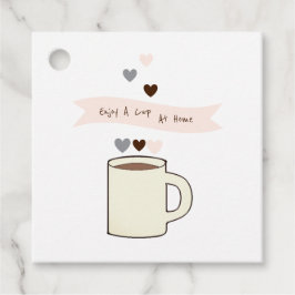 Etiquetas Para Lembrancinhas Coffee Bridal Shower Take Home