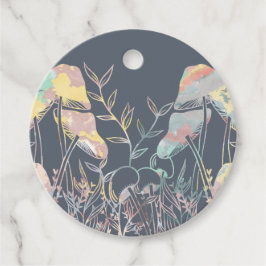 Etiquetas Para Lembrancinhas Cogumelos Aquarela