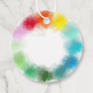 Etiquetas Para Lembrancinhas Coloração moderna elegante do Modelo de Vazio pers