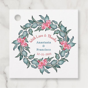 Etiquetas Para Lembrancinhas Com O Aniversário De Casamento De Obrigados E Amo