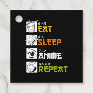 Etiquetas Para Lembrancinhas Coma anime adormecido Repetir presente Ideia Cospl