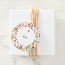 Etiquetas Para Lembrancinhas Cones de Sorvete deliciosos