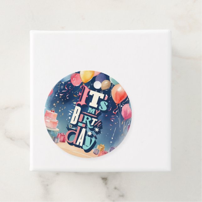 Etiquetas Para Lembrancinhas Convite de aniversário (In Situ)