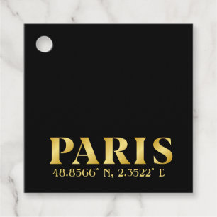 Etiquetas Para Lembrancinhas Coordenadas Lux Gold Paris