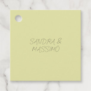 Etiquetas Para Lembrancinhas Cor pastel personalizada nome minimalista personal