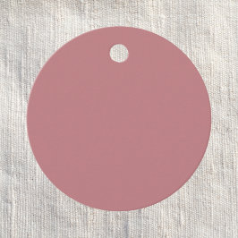 Etiquetas Para Lembrancinhas Cor Sólida do Rosa Dusty