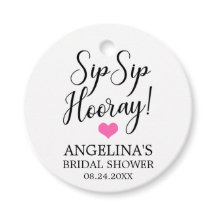 Coração do Chá de panela SIP SIP HOORAY Obrigado K