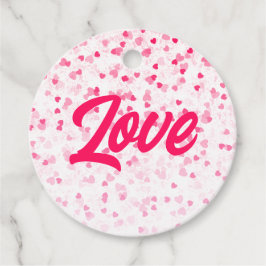 Etiquetas Para Lembrancinhas Corações e Amor do namorados