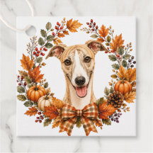 Coroa de Outono Whippet