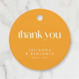 Etiquetas Para Lembrancinhas Costume De Casamento Geométrico Laranja Colorida O