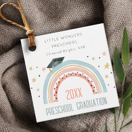 Etiquetas Para Lembrancinhas Crianças Bonitas Boho Arco Arco-Íris Stars Formata