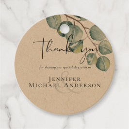 Etiquetas Para Lembrancinhas Crie Seu Próprio Casamento com Verde de Eucalipto 