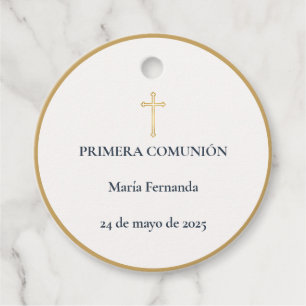 Etiquetas Para Lembrancinhas Cruz da Primeira Comunhão