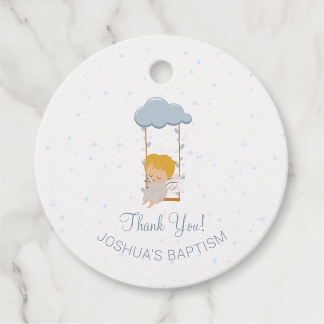 Etiquetas Para Lembrancinhas Cut Little Angel (Frente)