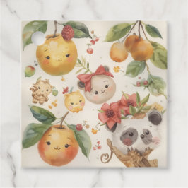 Etiquetas Para Lembrancinhas Cutie Fruitie Favor Tags